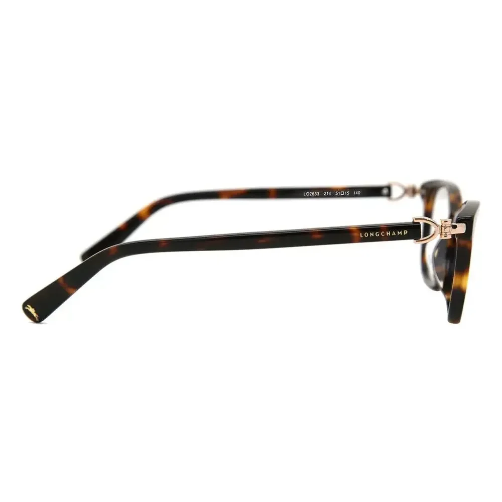 LONGCHAMP LO2633 214 BROWN TORTOISE EYEGLASSES 51-15-140 AUTHENTIC